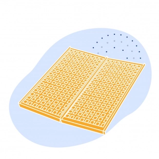 Сетка для грохотов ГОСТ 3306-88 3x1.6x4500x1750 мм