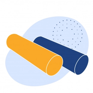 Текстолит стержневой 13x550 мм ГОСТ 5385-74