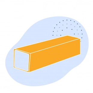 Труба стальная профильная квадратная 350х350х12 мм ст20 ГОСТ 32931-2015