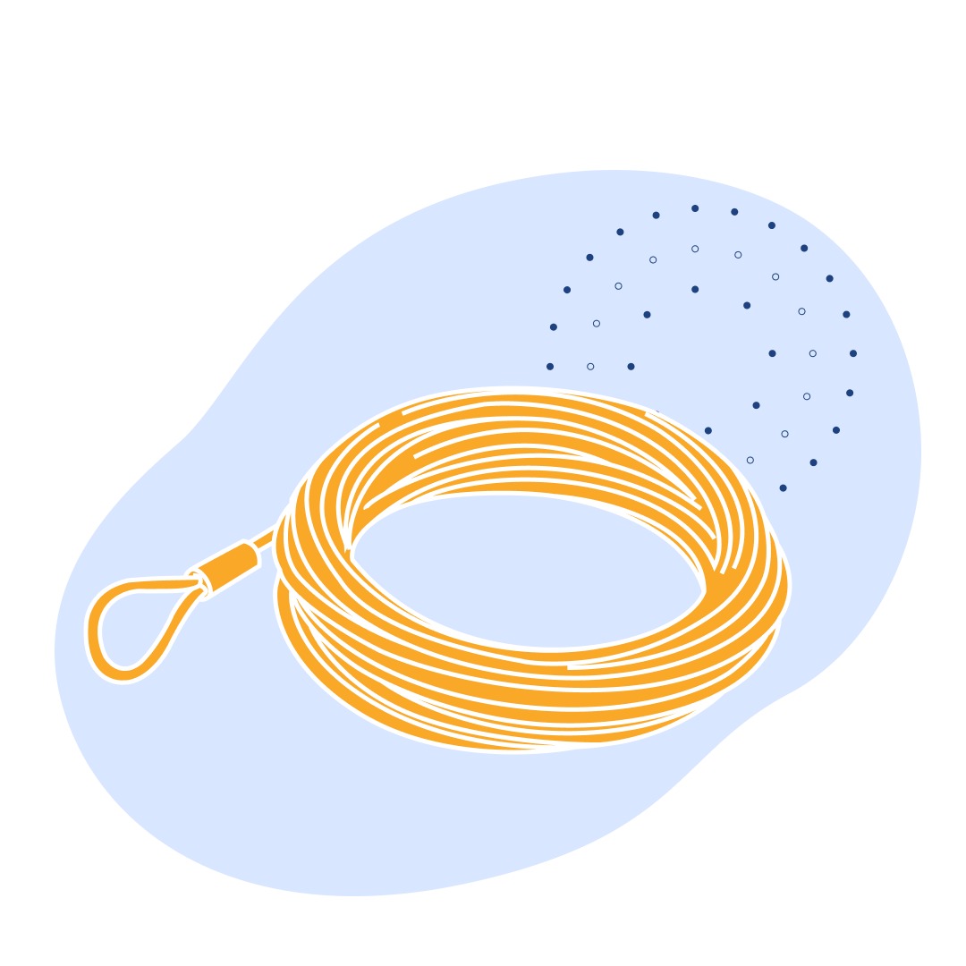 Канат двойной свивки ЛК-Р 51 мм ГОСТ 2688-80