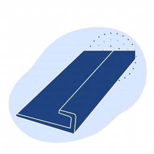 L-образный профиль стальной 30х30х4 мм 08пс ГОСТ 8509-93