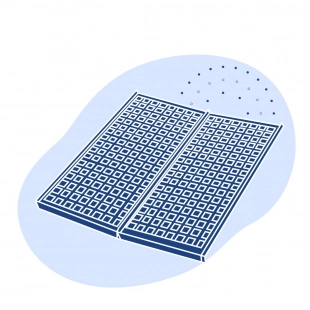 Сетка для грохотов ГОСТ 3306-88 3x1.6x4500x1750 мм