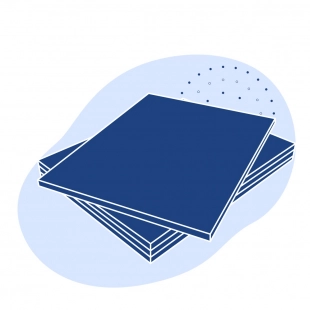 Текстолит листовой электротехнический 0.5 мм Б ГОСТ 2910-74