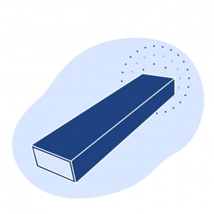 Труба стальная профильная прямоугольная 240х150х5.5 мм 09Г2С ГОСТ 32931-2015