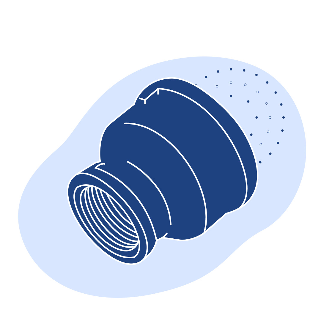 Переход чугунный двухраструбный MMR 1000х800 мм