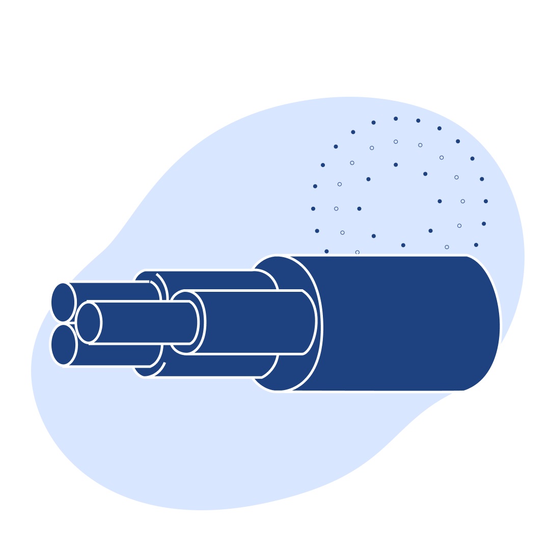 Погружной кабель 2x2.5 мм2 КПБК ГОСТ Р 51777-2001