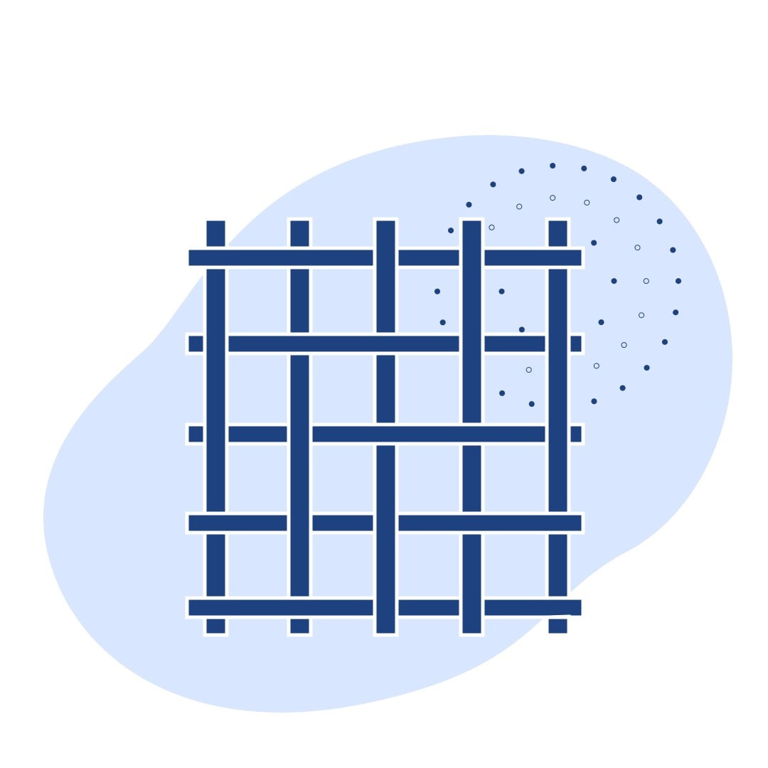 Стальная канилированная сетка 12x3x3 мм 55 ГОСТ 3306-88