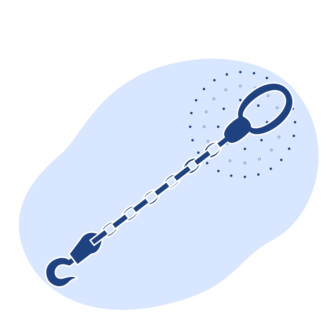 Строп цепной 1сц 1 м 12.5 т